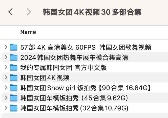 韩国女团4K视频30多部合集.jpg